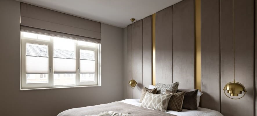 Vouwgordijnen voor een draai-kiepraam