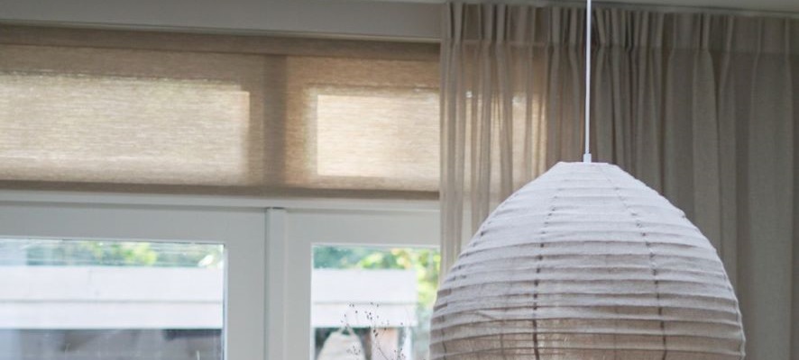 Rolgordijnen voor een draai-kiepraam