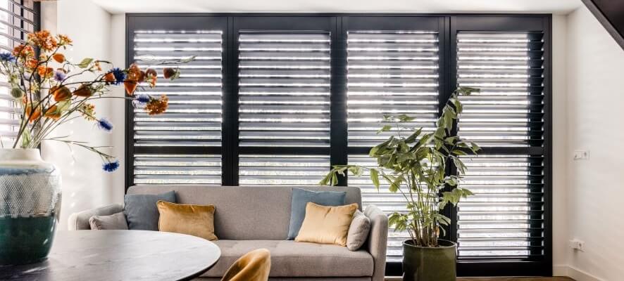 Shutters voor grote ramen
