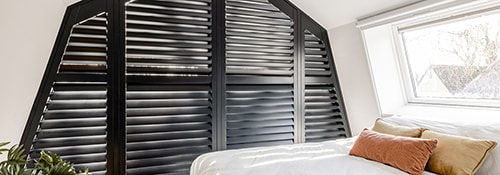 Vouwrail shutters