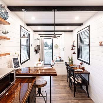 Tiny house inrichten