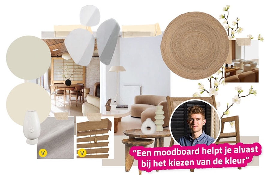 Moodboard voor adviesgesprek