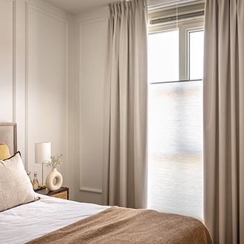 Raamdecoratie slaapkamer