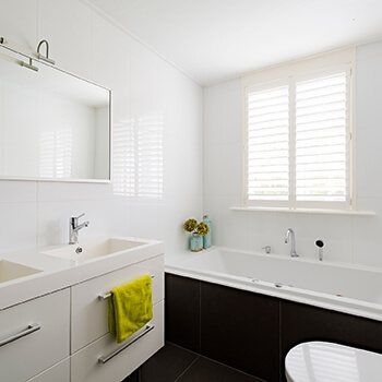 Kleine badkamer