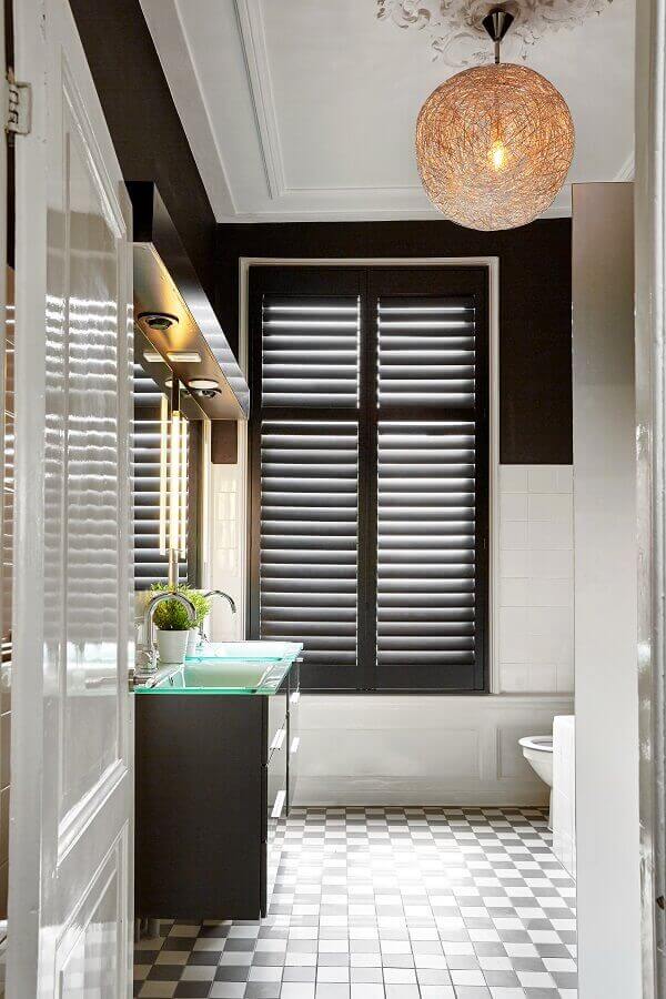 Klassiek modern interieur slaapkamer