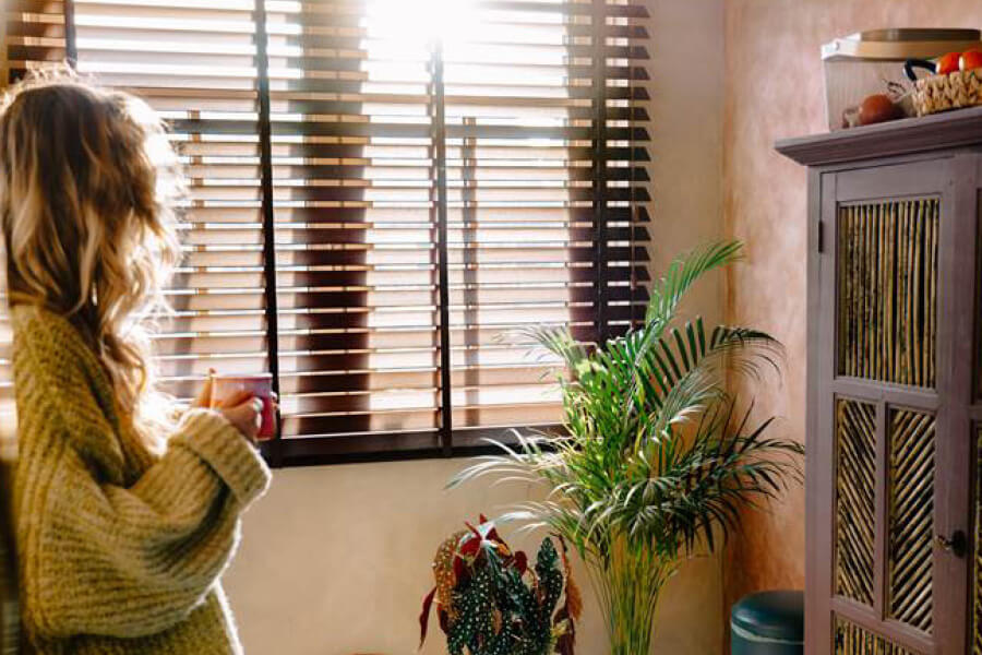 Boho stijl in woonkamer