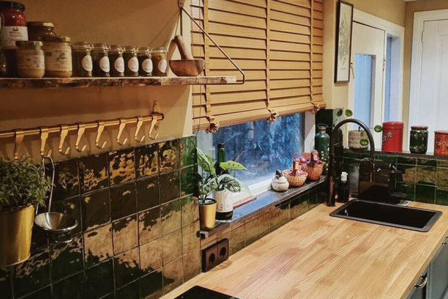 Bohemian stijl in de keuken