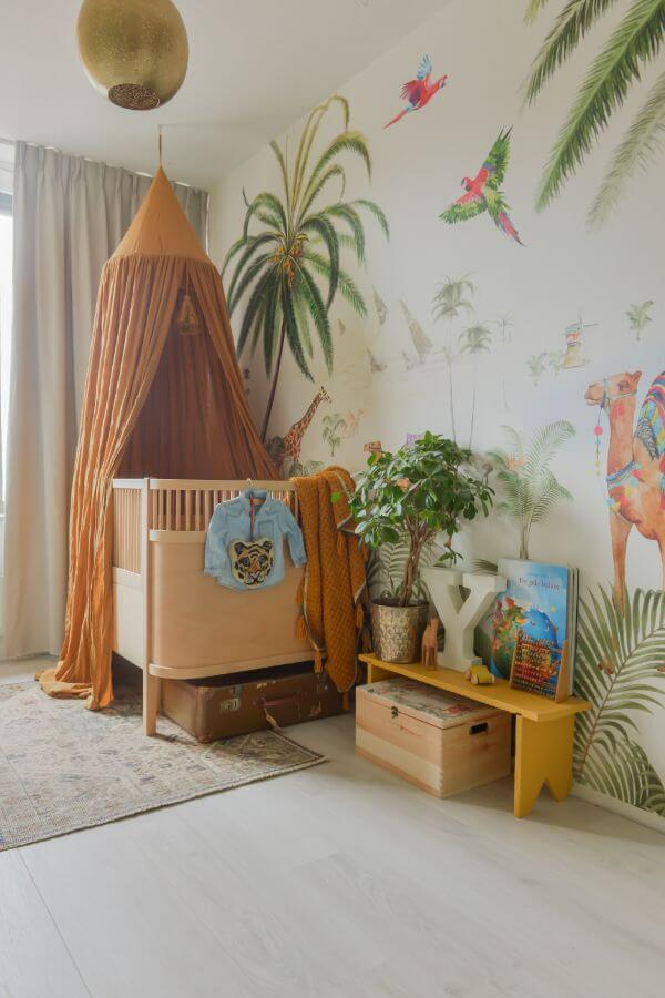 Peuterkamer inspiratie jungle stijl